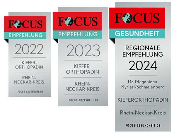 Kieferorthopäden Focus Siegel 2022-2024